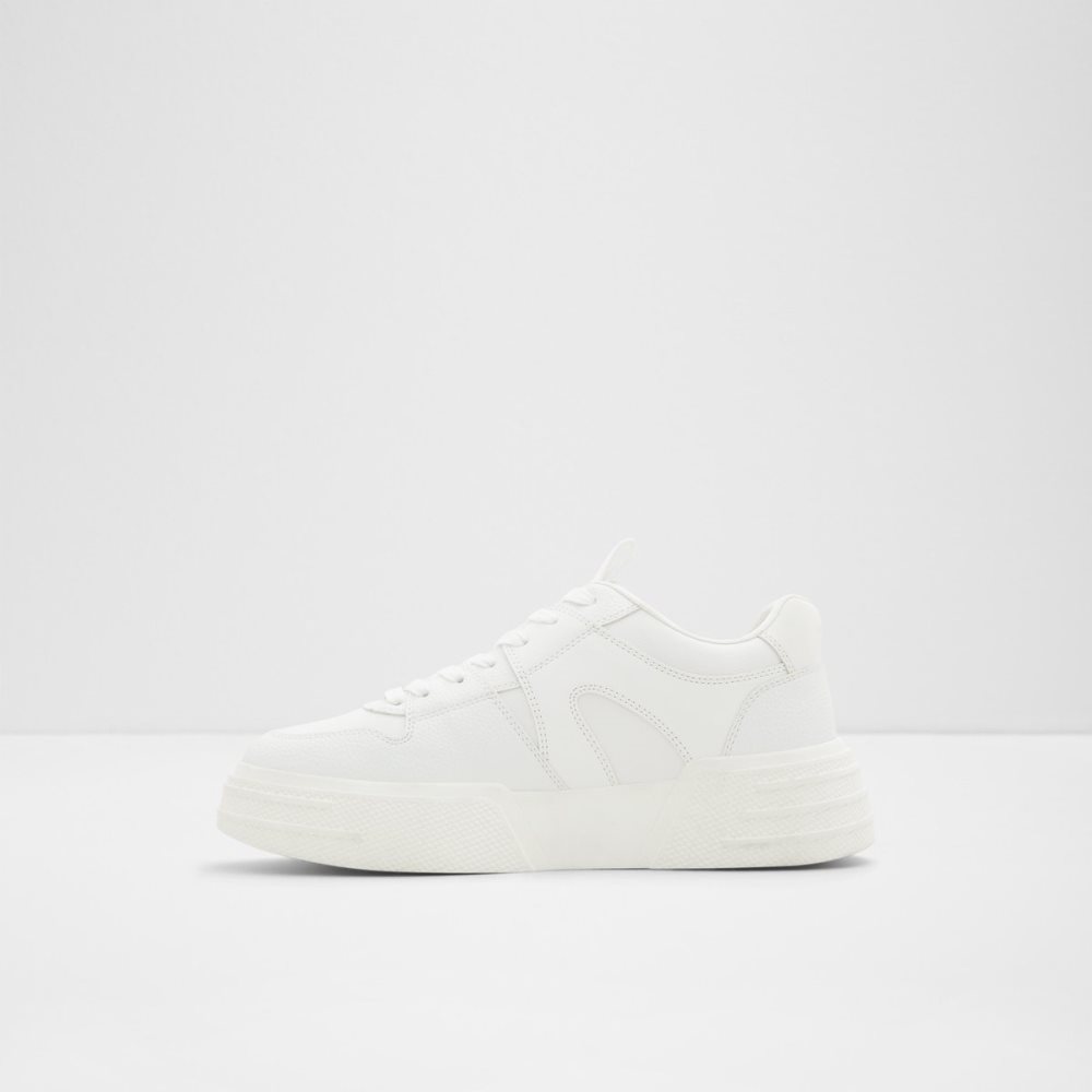 Baskets Aldo Zeus Low Top - Lug Sole Blanche | ZKAQEY-657