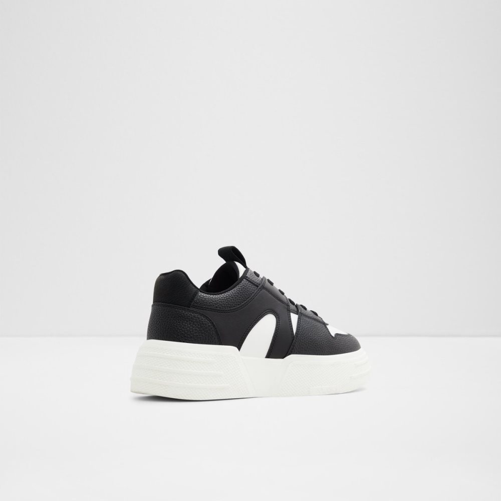 Baskets Aldo Zeus Low Top - Lug Sole Noir | FUSBTM-593