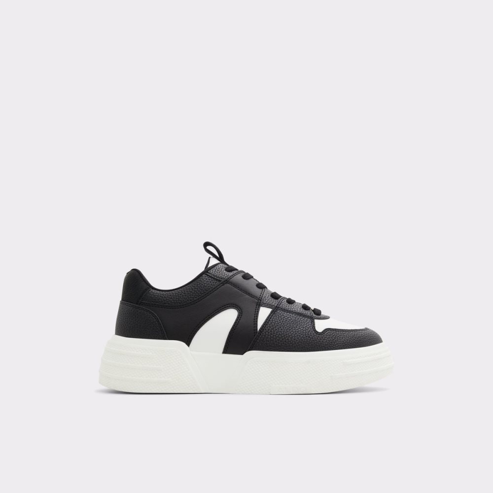 Baskets Aldo Zeus Low Top - Lug Sole Noir | FUSBTM-593