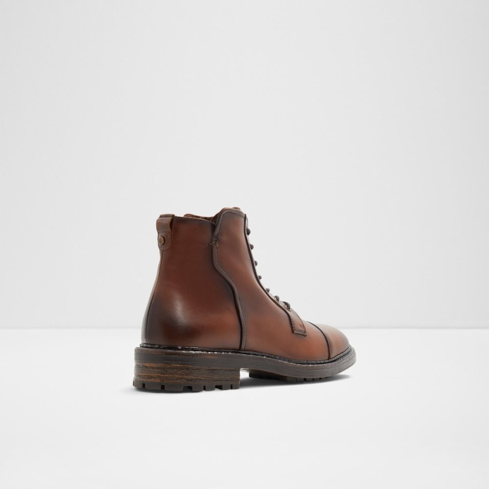 Bottes Habillées Aldo Adrardosien Dentelle-up Marron Foncé | ORIJYT-183