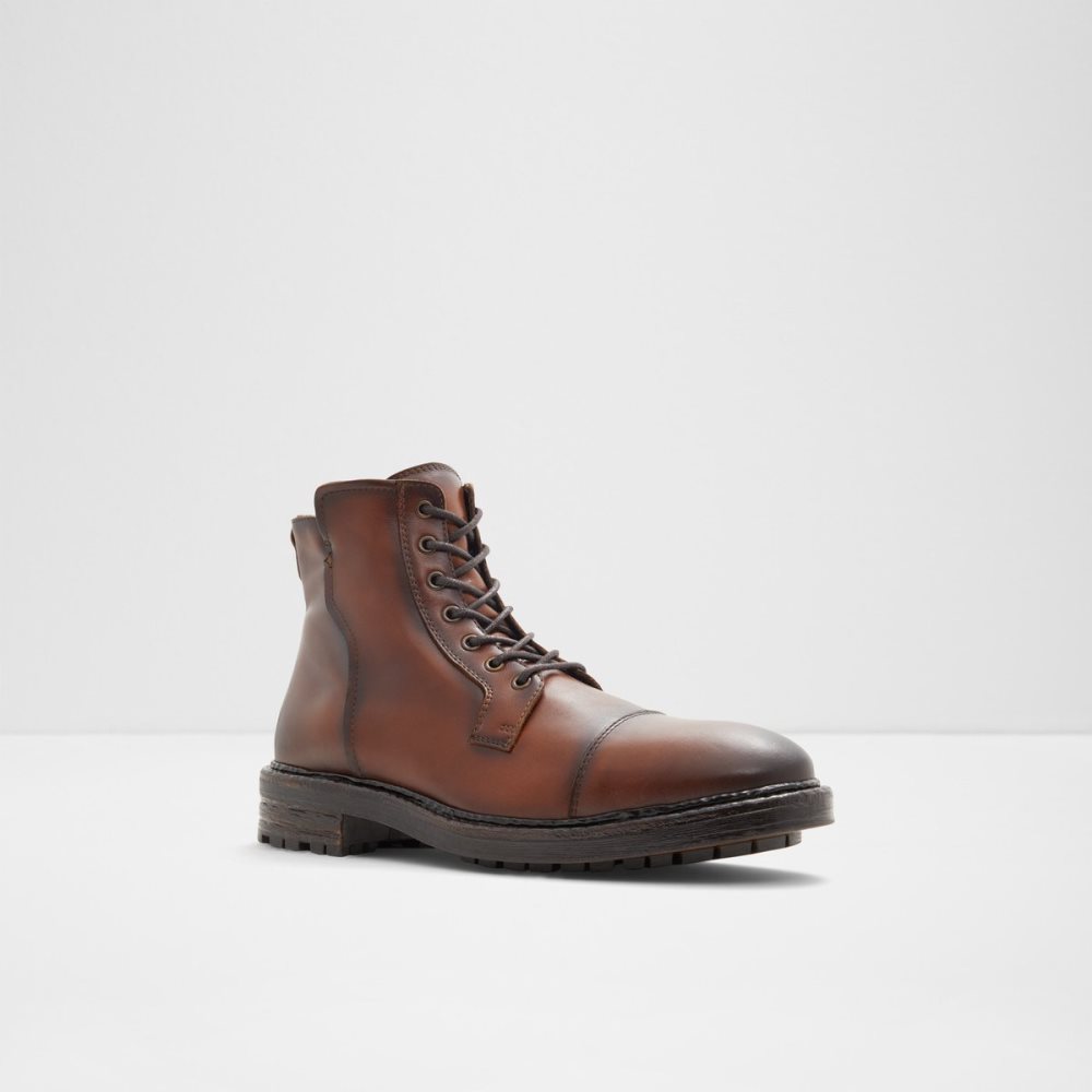 Bottes Habillées Aldo Adrardosien Dentelle-up Marron Foncé | ORIJYT-183