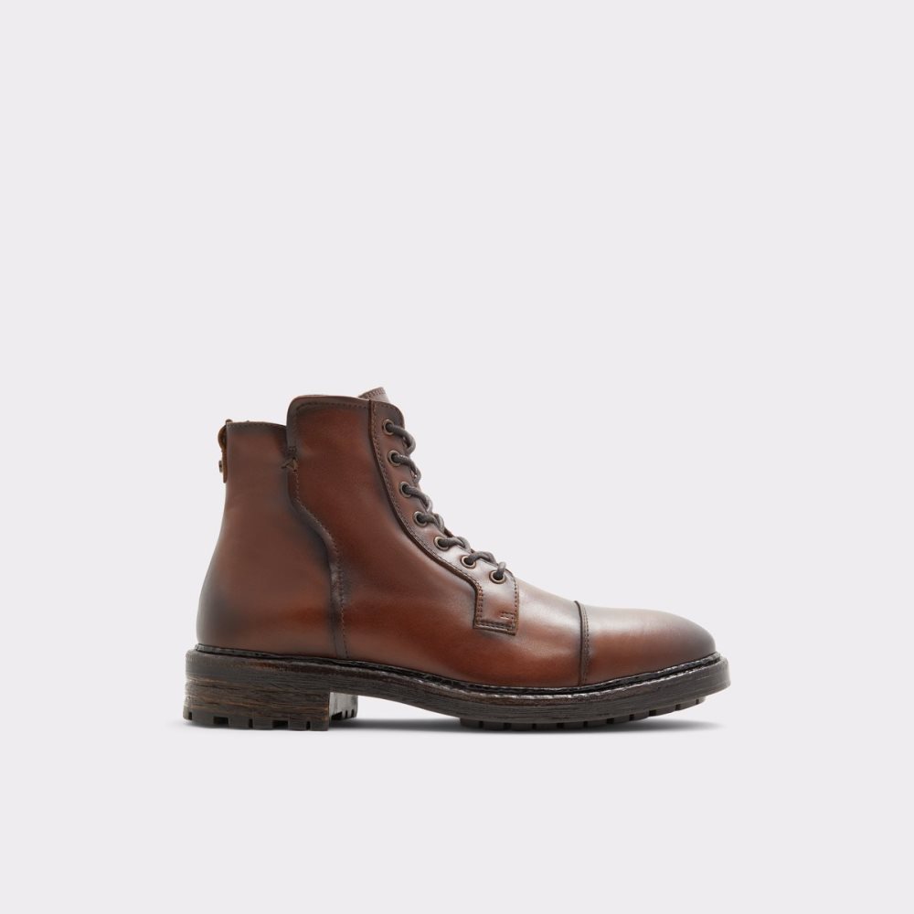 Bottes Habillées Aldo Adrardosien Dentelle-up Marron Foncé | ORIJYT-183