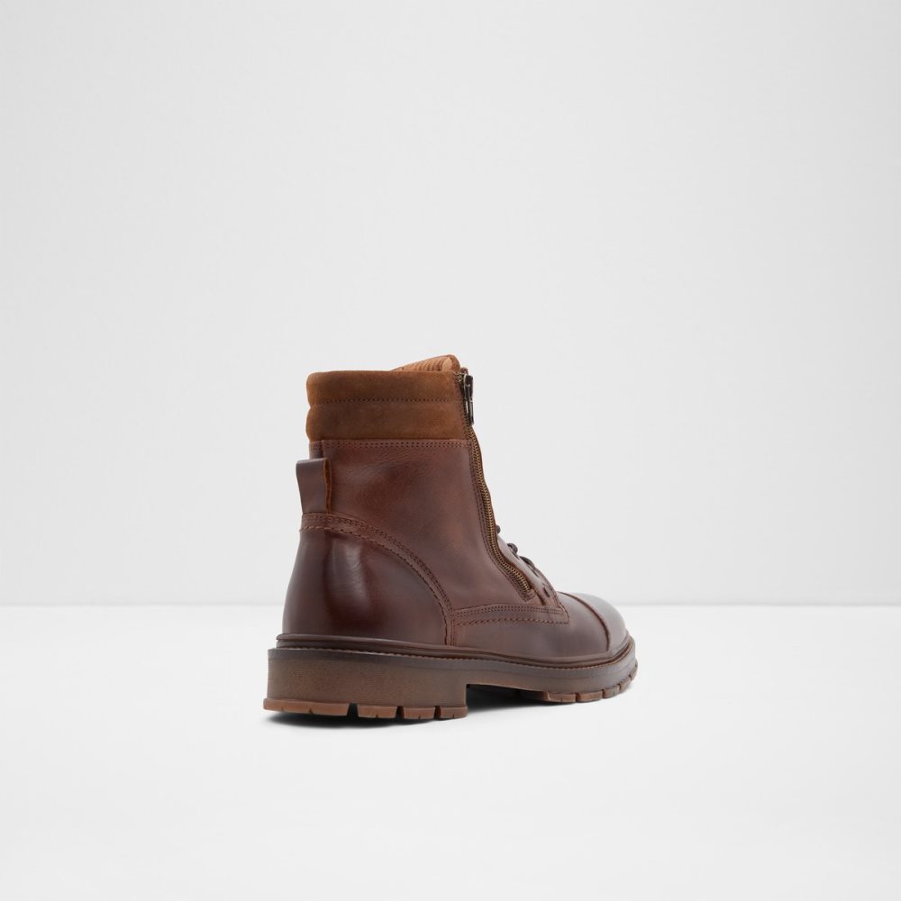 Bottes Habillées Aldo Caleseth Dentelle-up Marron Clair | ORCVPX-708