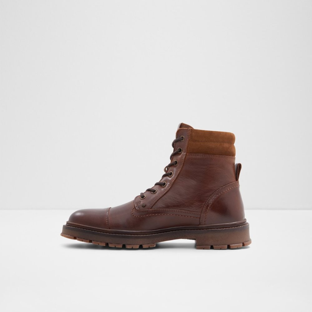 Bottes Habillées Aldo Caleseth Dentelle-up Marron Clair | ORCVPX-708