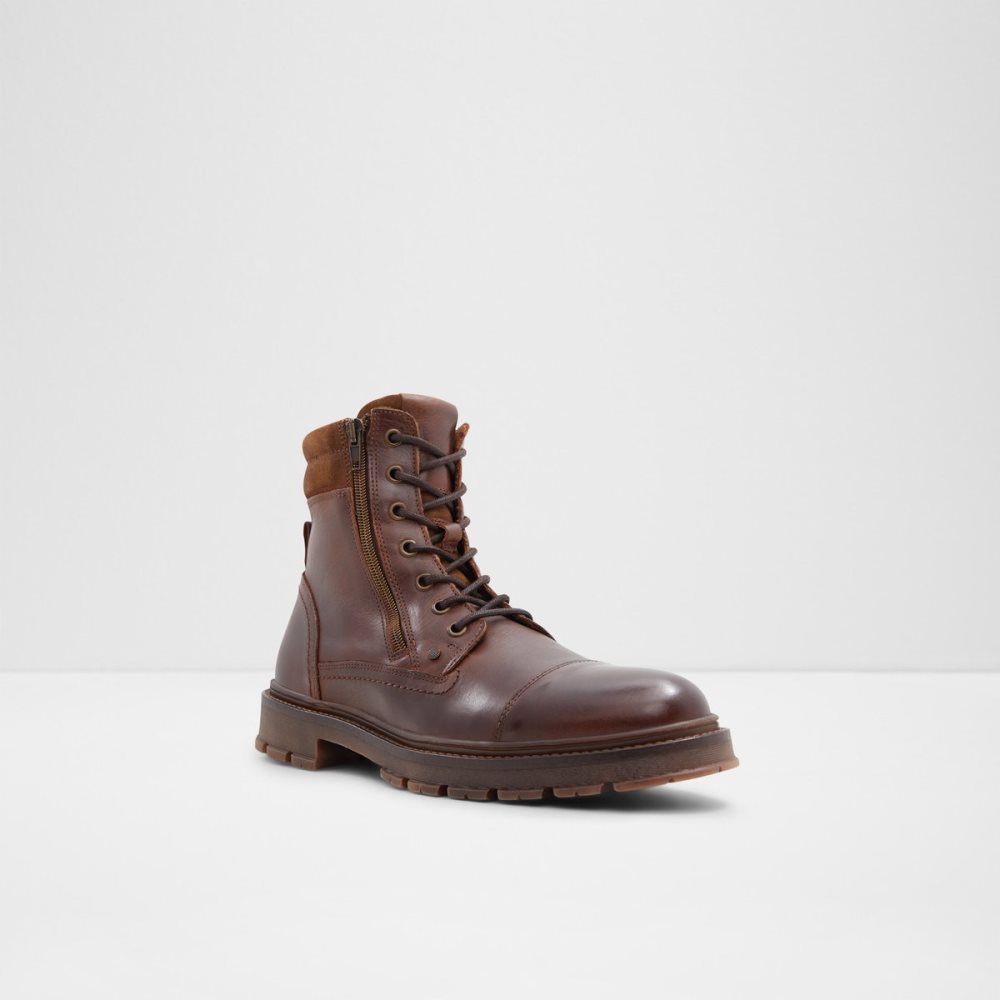 Bottes Habillées Aldo Caleseth Dentelle-up Marron Clair | ORCVPX-708