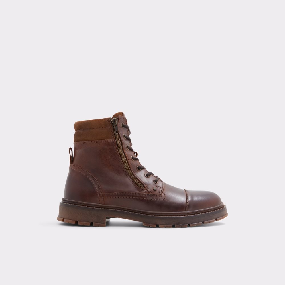 Bottes Habillées Aldo Caleseth Dentelle-up Marron Clair | ORCVPX-708