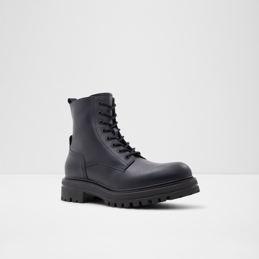 Bottes Habillées Aldo Falconer Dentelle-up - Lug Sole Noir | IQOLBE-639