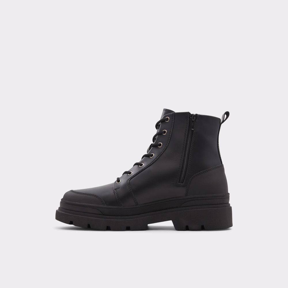 Bottes Habillées Aldo Hairath Dentelle-up Noir | EDNRAV-039