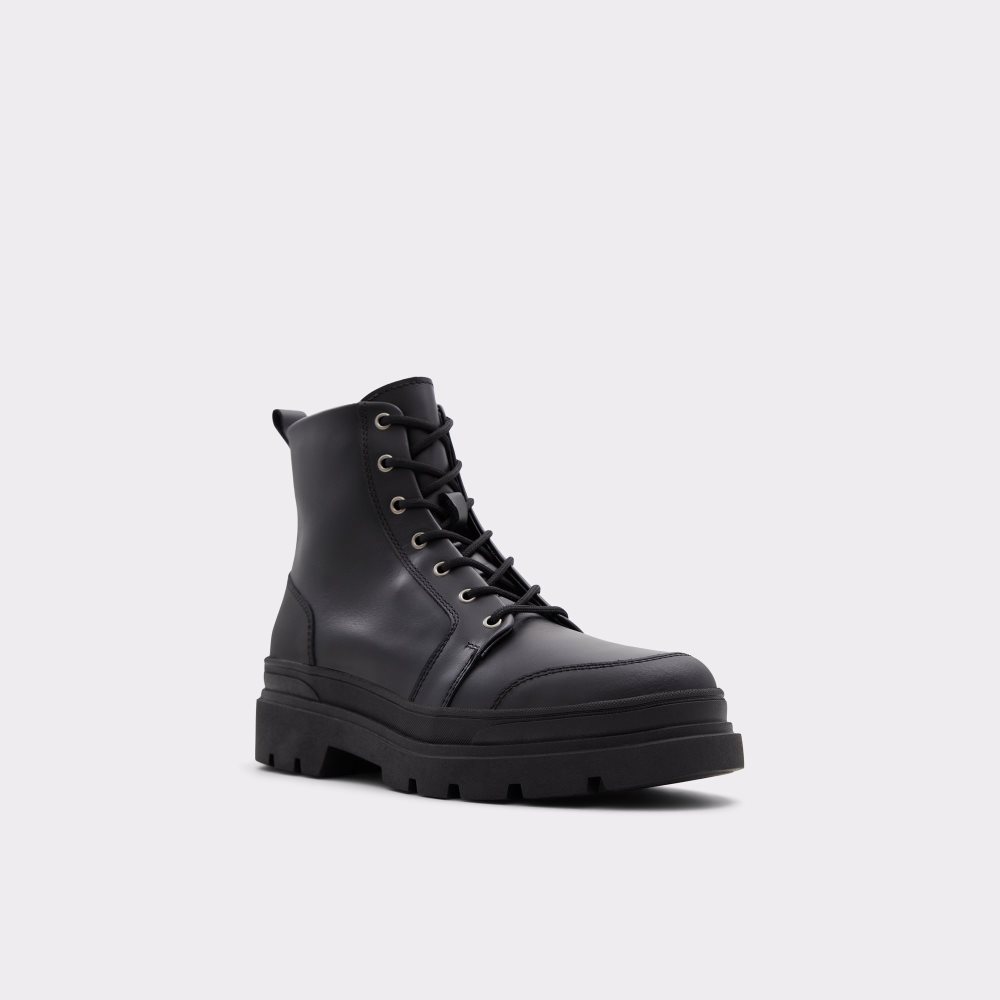 Bottes Habillées Aldo Hairath Dentelle-up Noir | EDNRAV-039