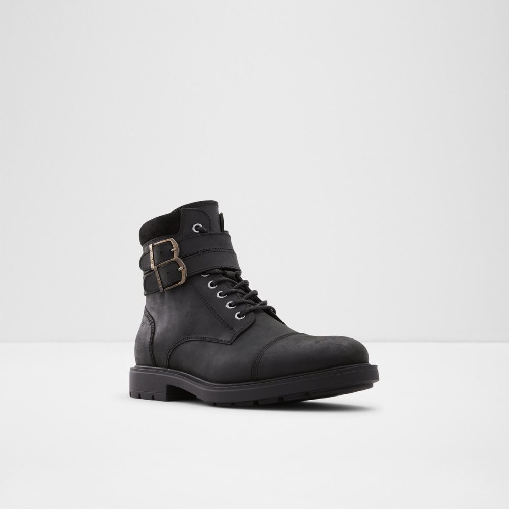 Bottes Habillées Aldo Jokubas Dentelle-up Noir | YCTOXJ-645