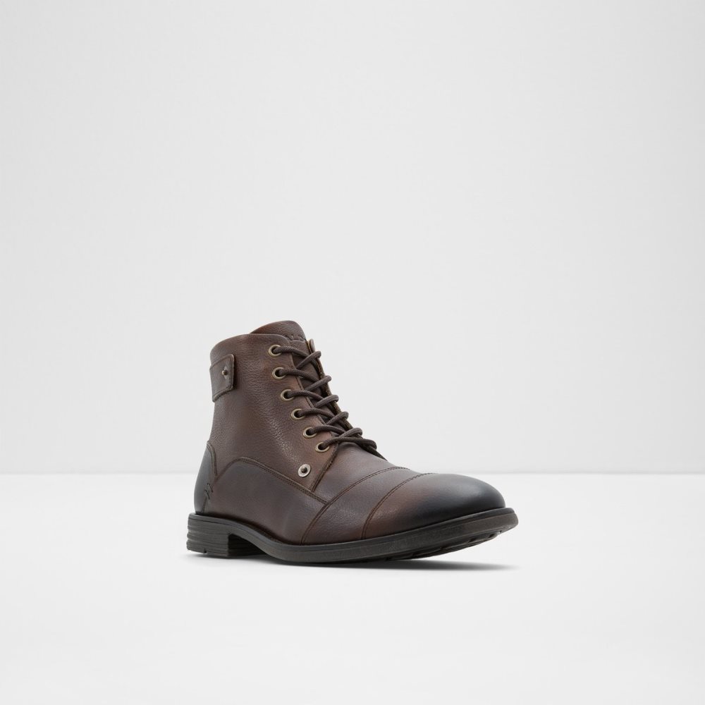 Bottes Habillées Aldo Legadorien Dentelle-up Marron | OJYDSG-617