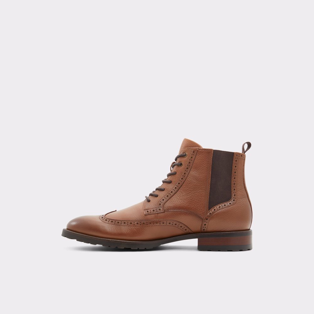 Bottes Habillées Aldo Salinger Dentelle-up Marron | MAXROE-981