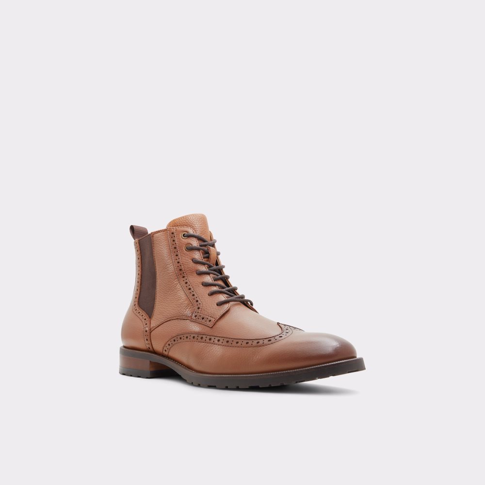 Bottes Habillées Aldo Salinger Dentelle-up Marron | MAXROE-981