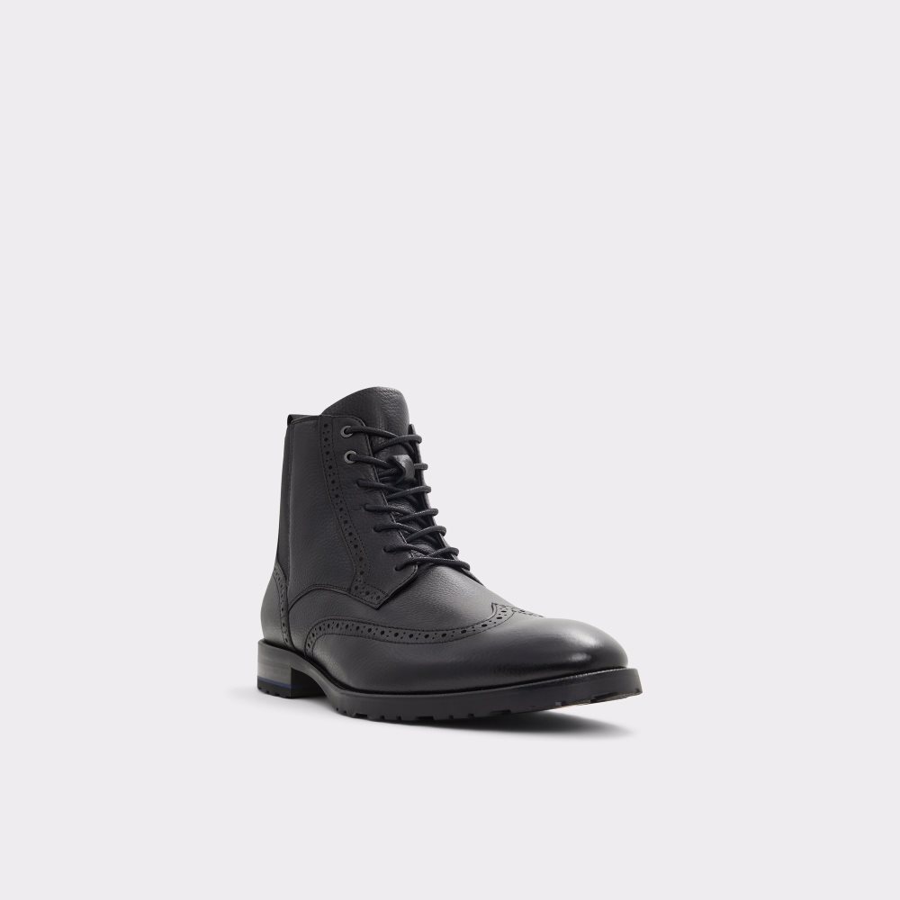 Bottes Habillées Aldo Salinger Dentelle-up Noir | PQDCVG-195