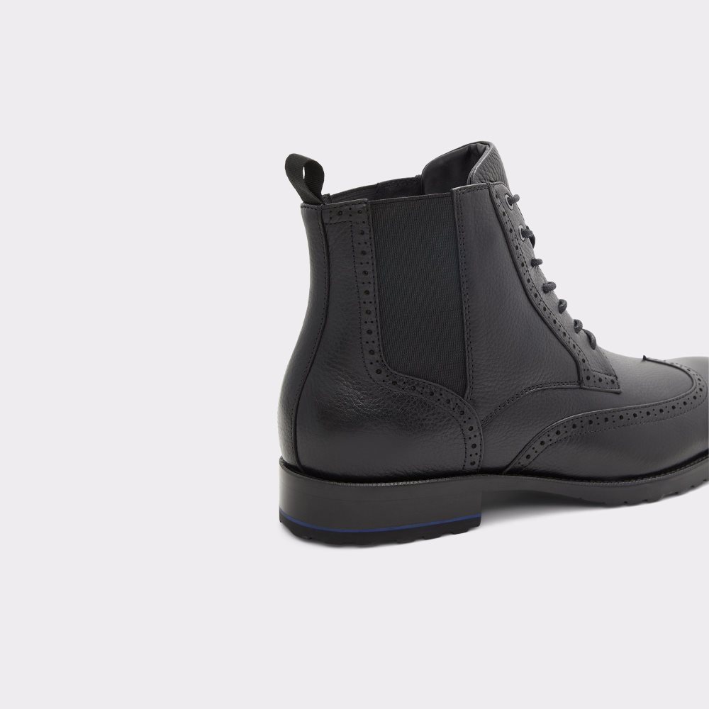 Bottes Habillées Aldo Salinger Dentelle-up Noir | PQDCVG-195