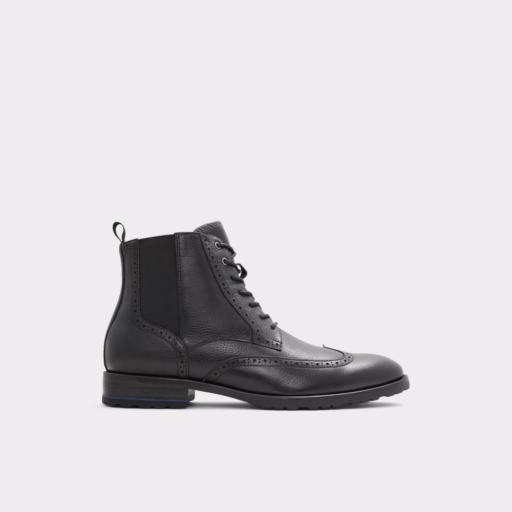 Bottes Habillées Aldo Salinger Dentelle-up Noir | PQDCVG-195