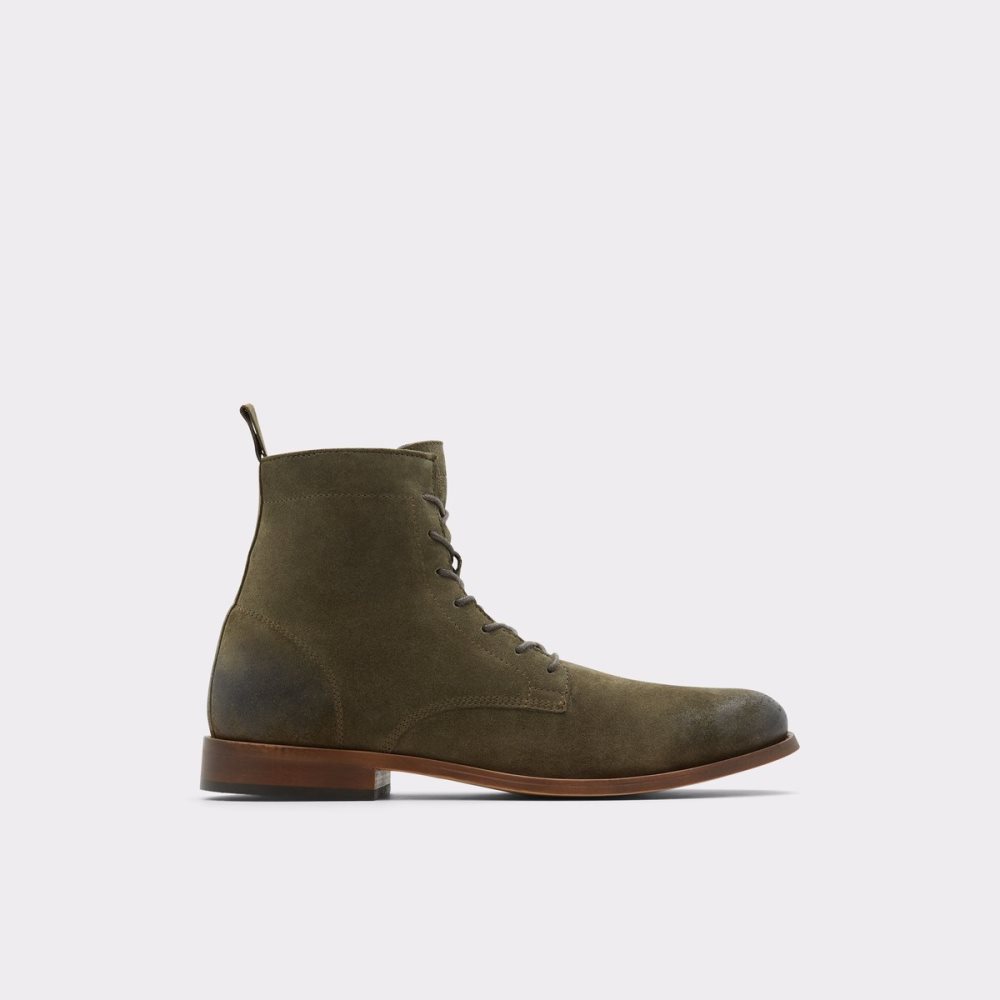 Bottes Habillées Aldo Twain Dentelle-up Vert | TUHCKN-403