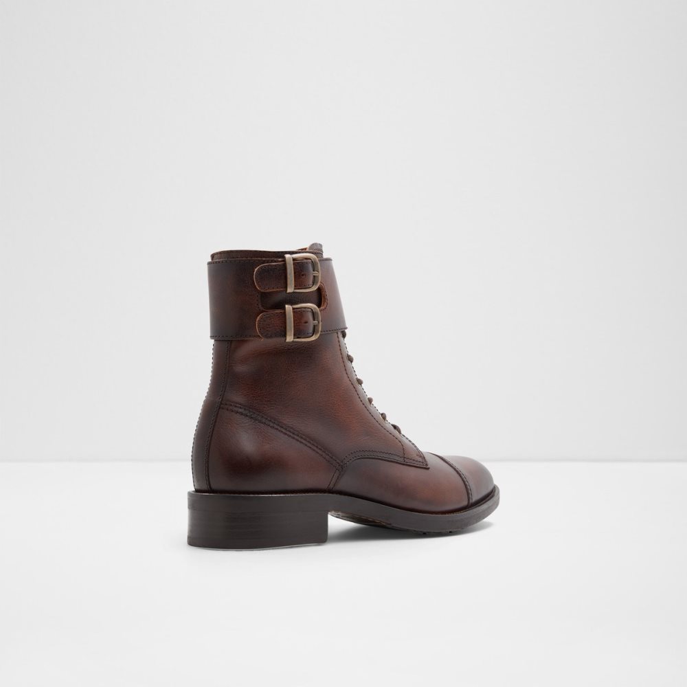 Bottes Habillées Aldo Wicerrag Dentelle-up Marron | QYNFGX-491