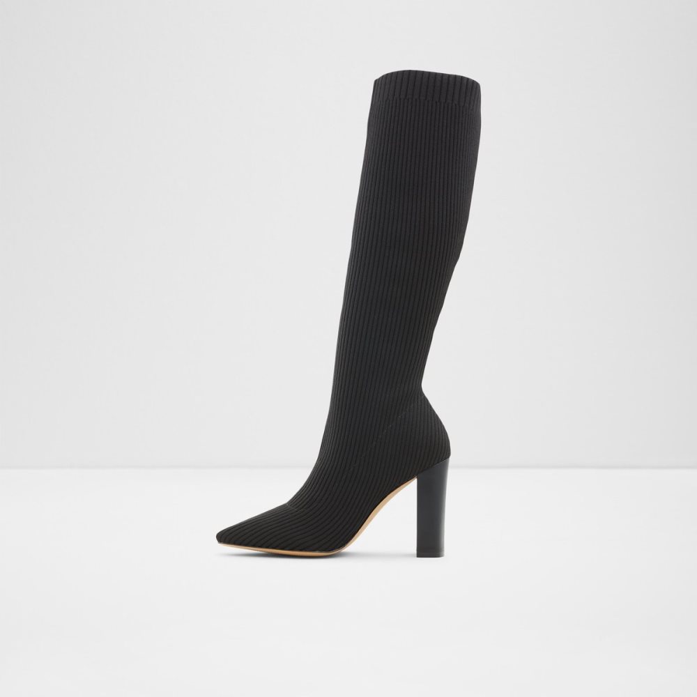 Bottes Hautes Aldo Lowereast Noir | SBNLIQ-715