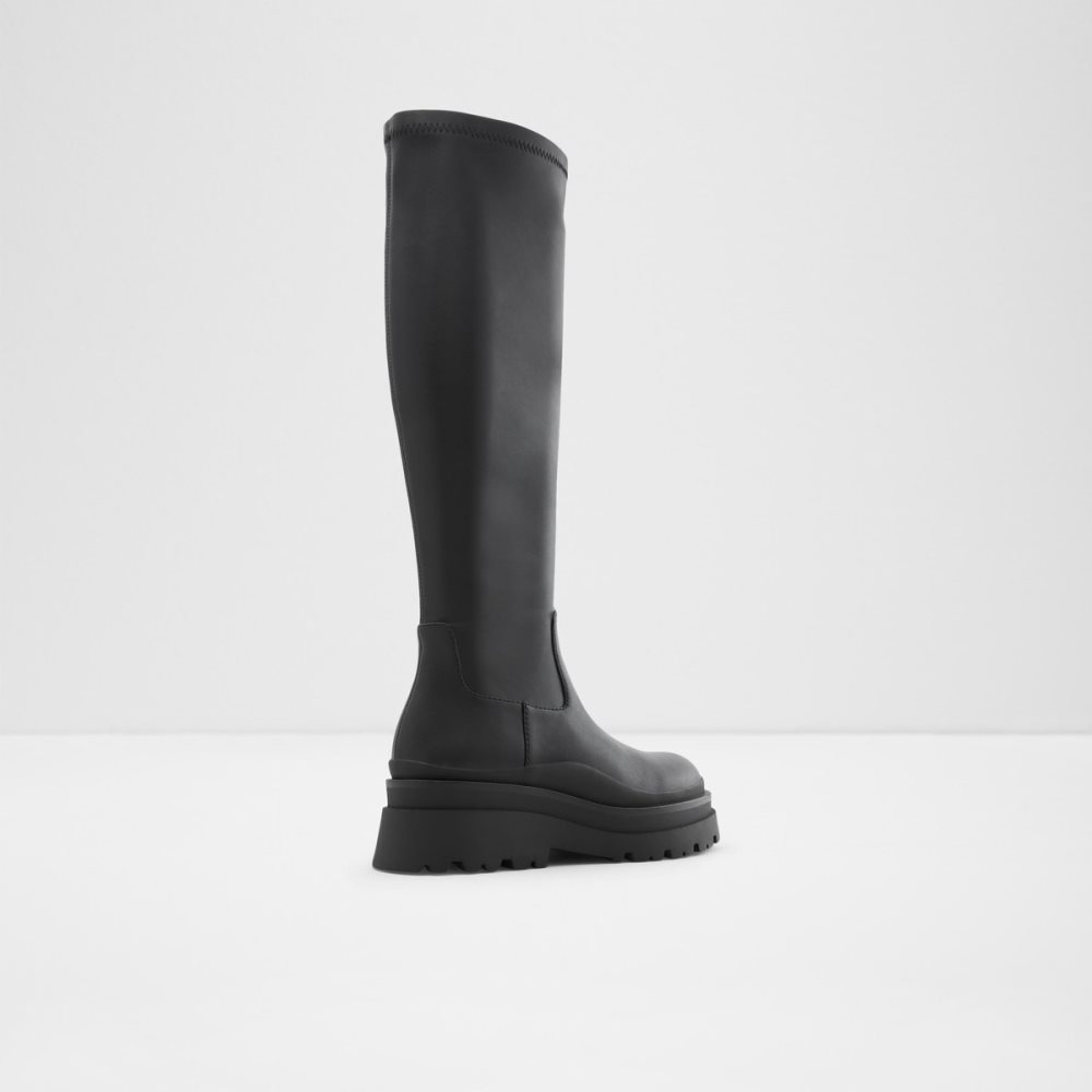 Bottes Hautes Aldo Majorr Knee-high - Lug Sole Noir | WABQUX-629