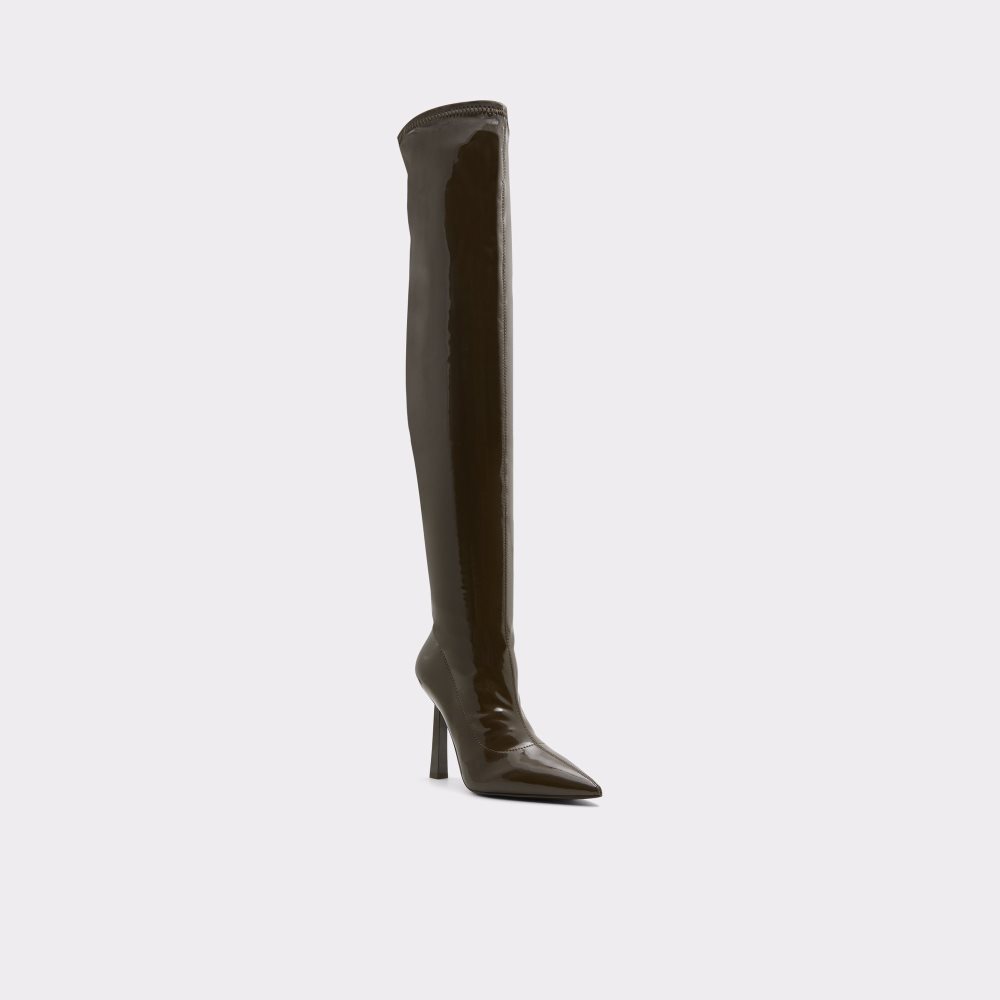 Bottes Hautes Aldo Nella Over-the-knee Kaki | YKQUDH-620