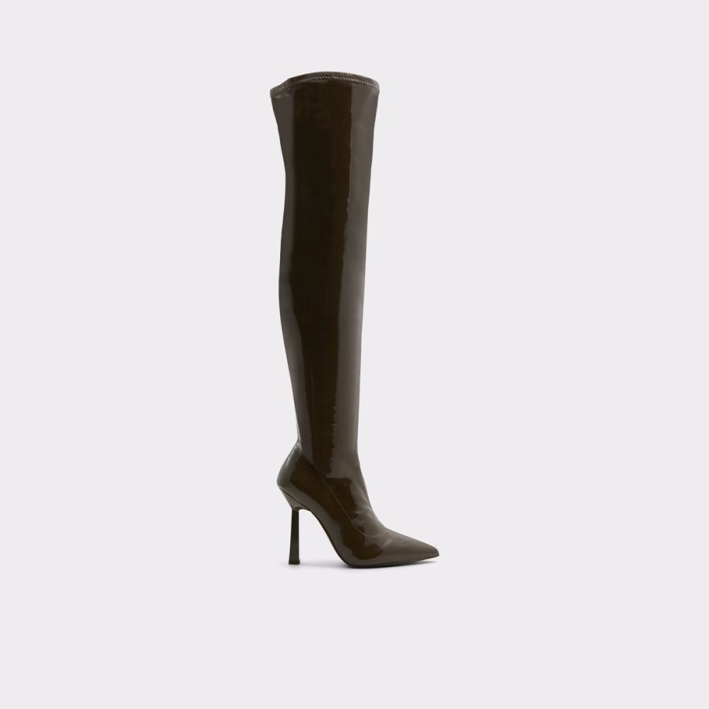 Bottes Hautes Aldo Nella Over-the-knee Kaki | YKQUDH-620