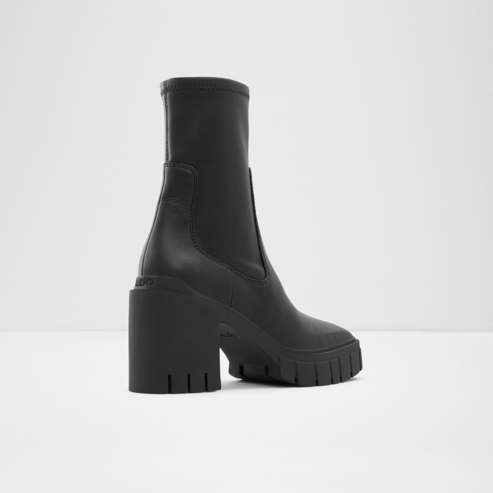 Bottes Hautes Aldo Upstage - Lug Sole Noir | GXSVKI-943