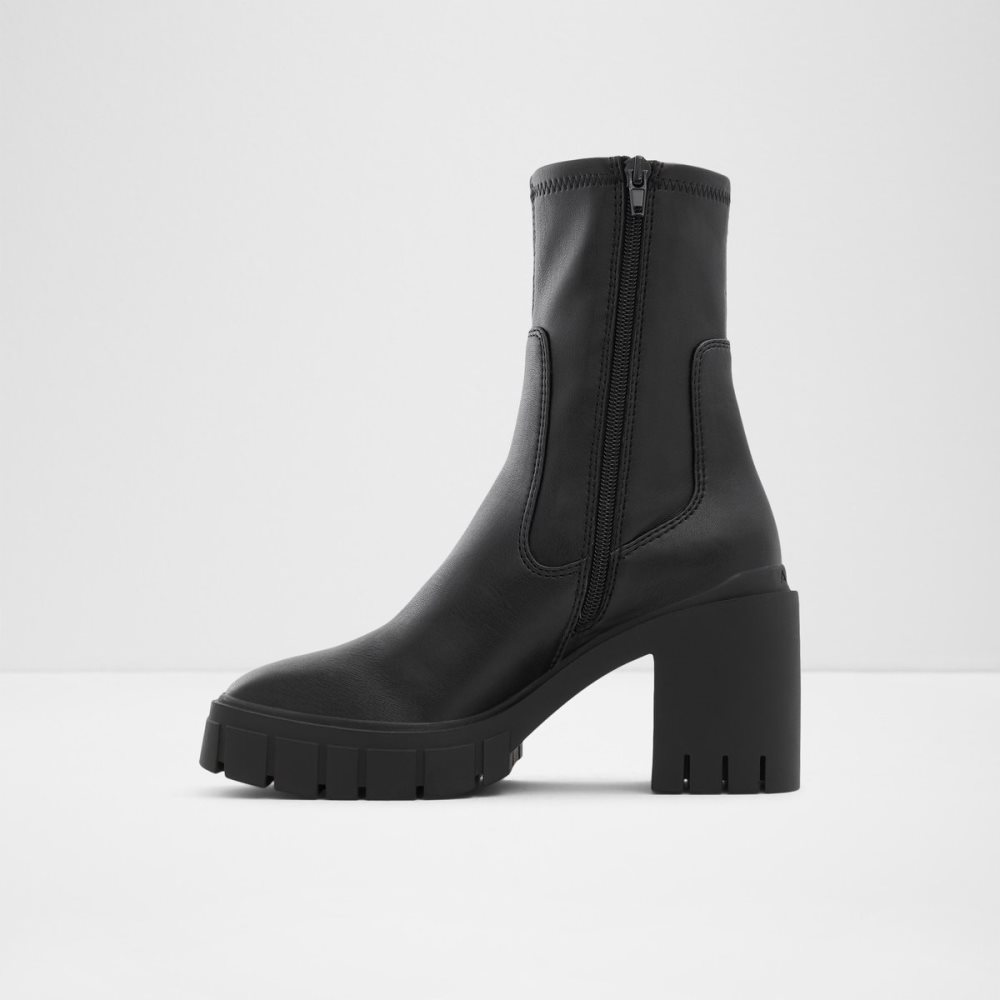 Bottes Hautes Aldo Upstage - Lug Sole Noir | GXSVKI-943