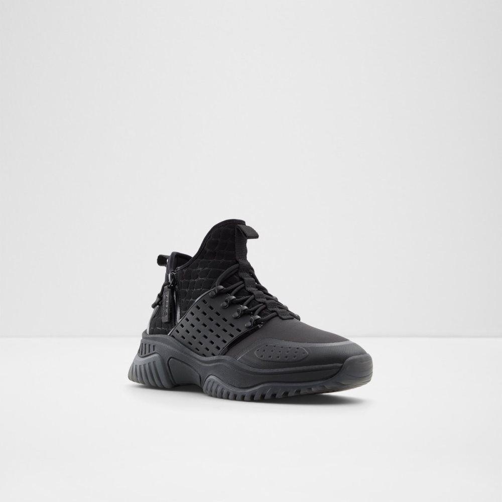 Bottes de Pluie Aldo Adweis High Top - Jogger Sole Noir | PRVHWN-031