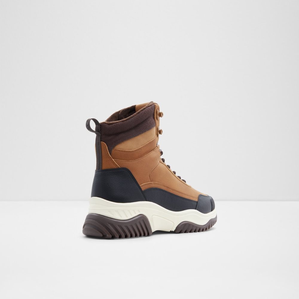 Bottes de Pluie Aldo Mountrock High Top - Jogger Sole Marron Clair | MTBHPA-483