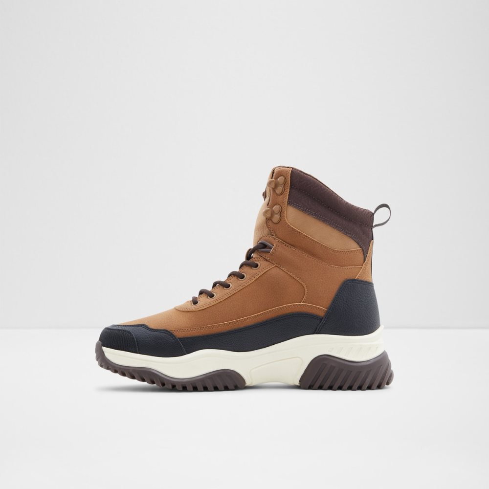 Bottes de Pluie Aldo Mountrock High Top - Jogger Sole Marron Clair | MTBHPA-483