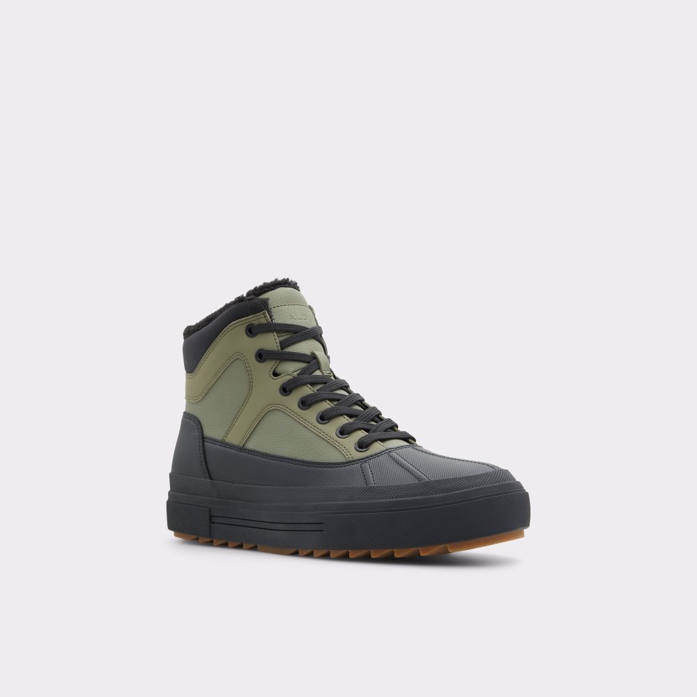 Bottes de Pluie Aldo Snowmass Low Top - Cup Sole Kaki | XENZUL-526