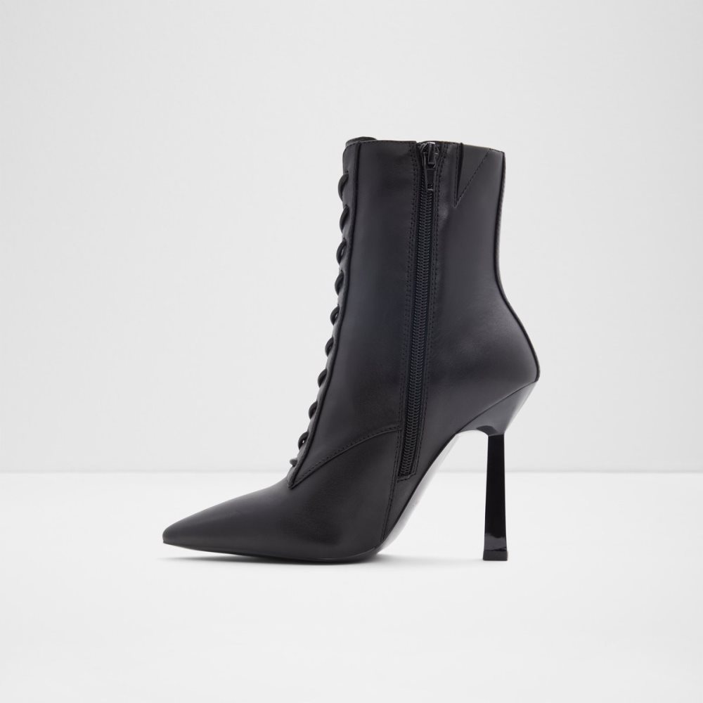 Bottes de combat Aldo Began Dentelle-up Noir | FVUJHQ-215