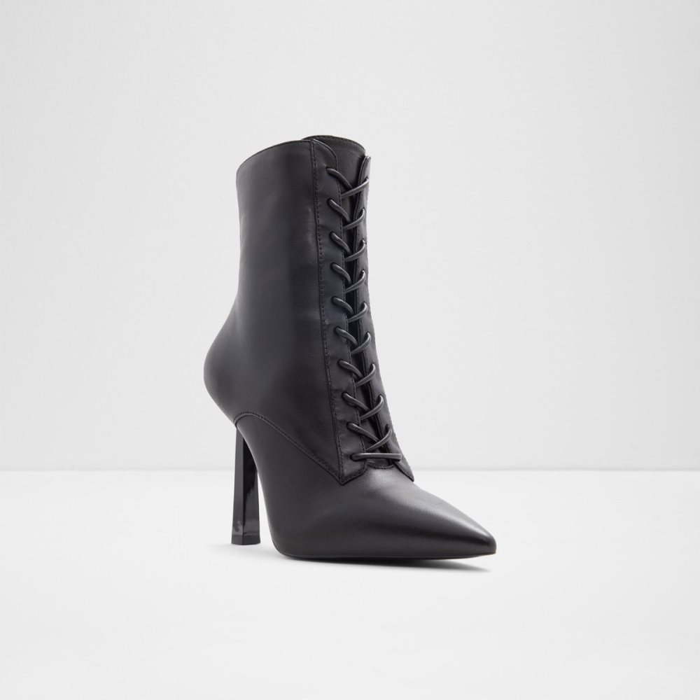 Bottes de combat Aldo Began Dentelle-up Noir | FVUJHQ-215