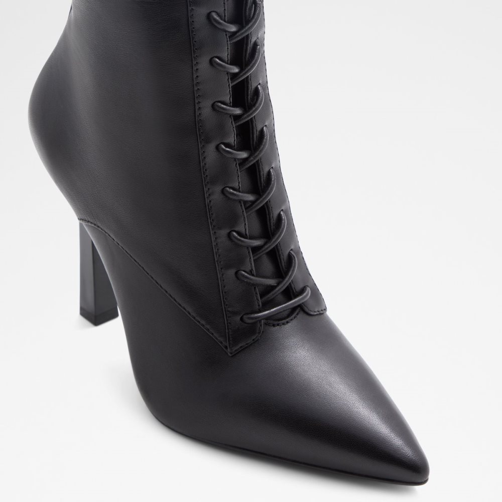 Bottes de combat Aldo Began Dentelle-up Noir | FVUJHQ-215