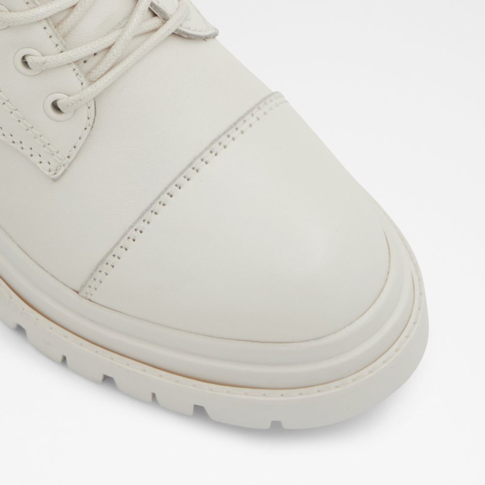 Bottes de combat Aldo Bigmark - Lug Sole Blanche | TUWDOS-150