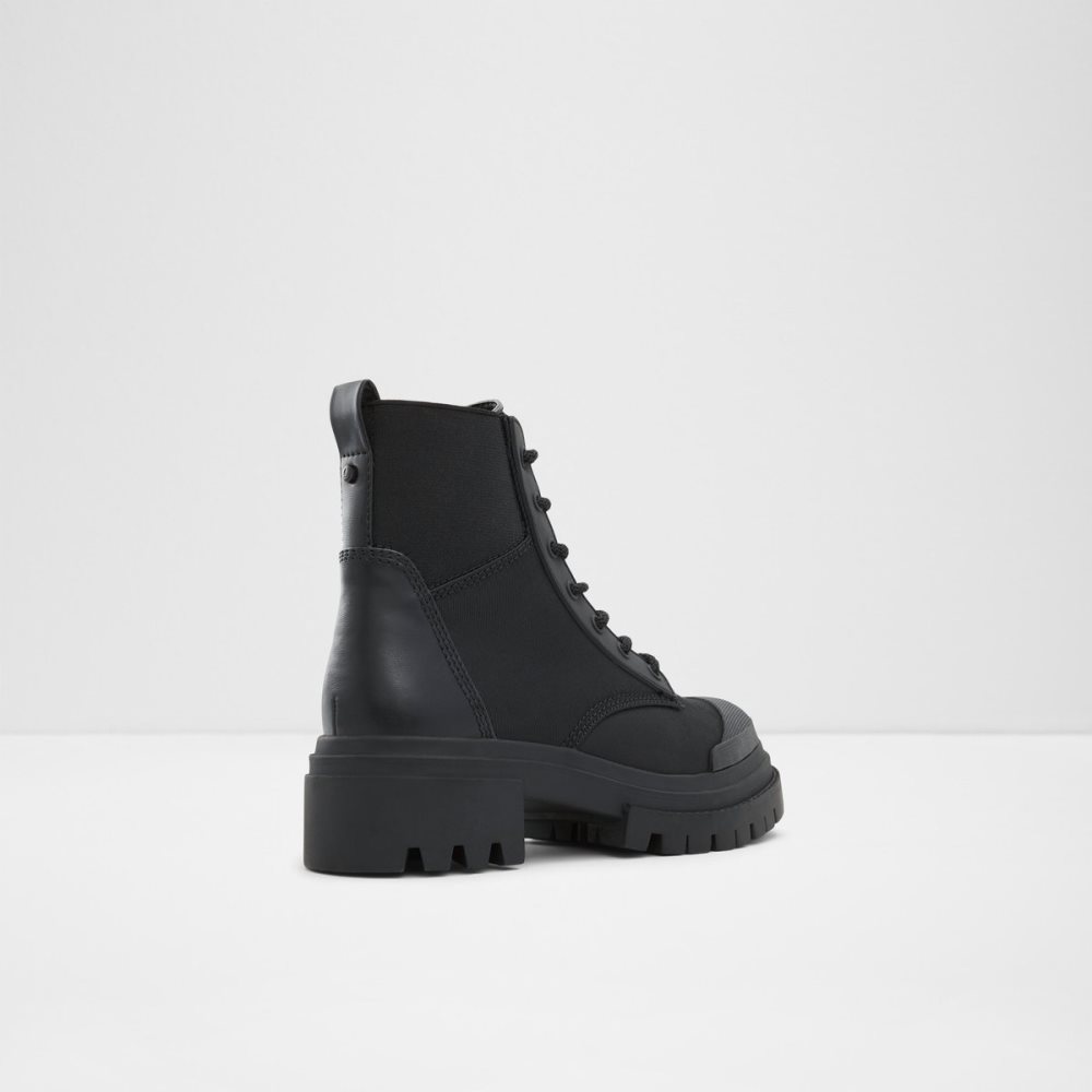 Bottes de combat Aldo Charline - Lug Sole Noir | RZSCKE-045