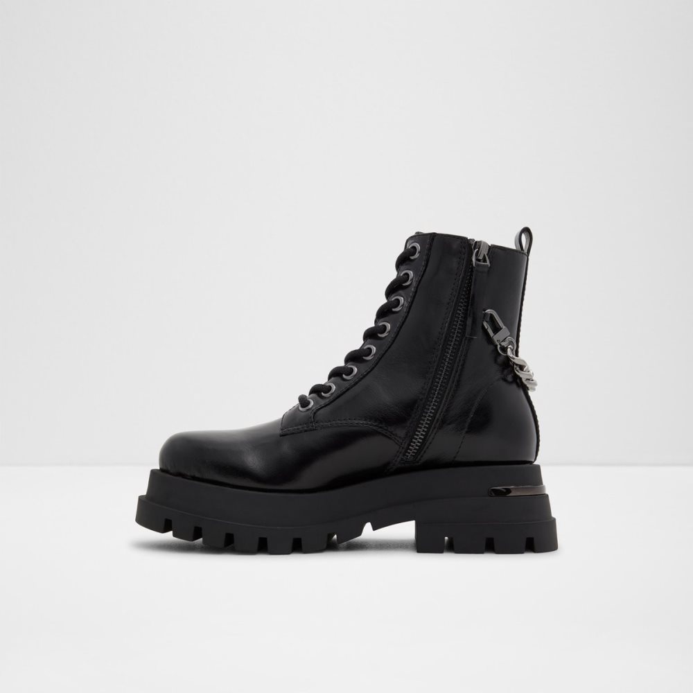 Bottes de combat Aldo Grandeur - Lug Sole Noir | TCDLWN-029