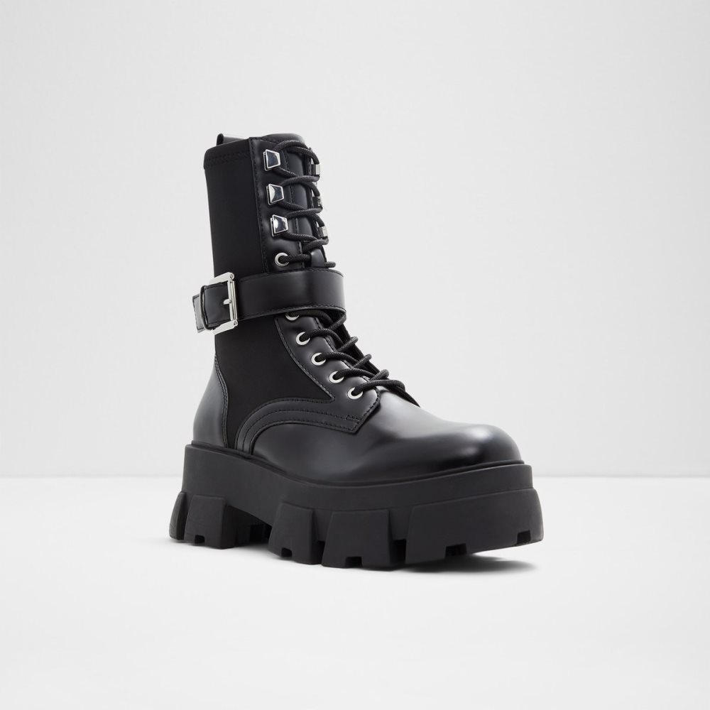 Bottes de combat Aldo Grandleap - Lug Sole Noir | TDFEVP-641