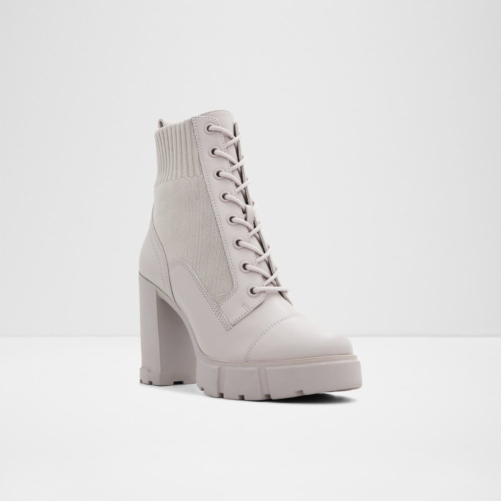 Bottes de combat Aldo Rebel - Lug Sole Grise | TKNYJB-031