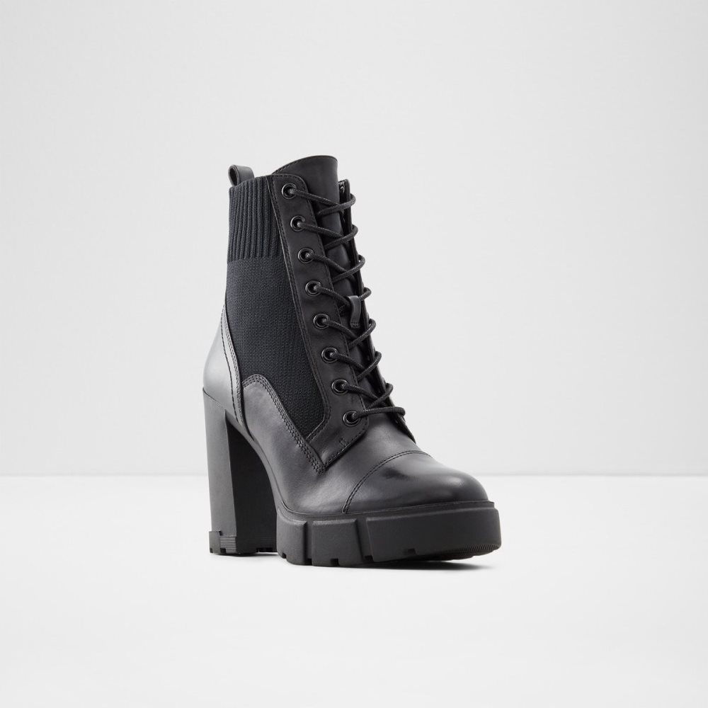 Bottes de combat Aldo Rebel - Lug Sole Noir | HBSQXI-956