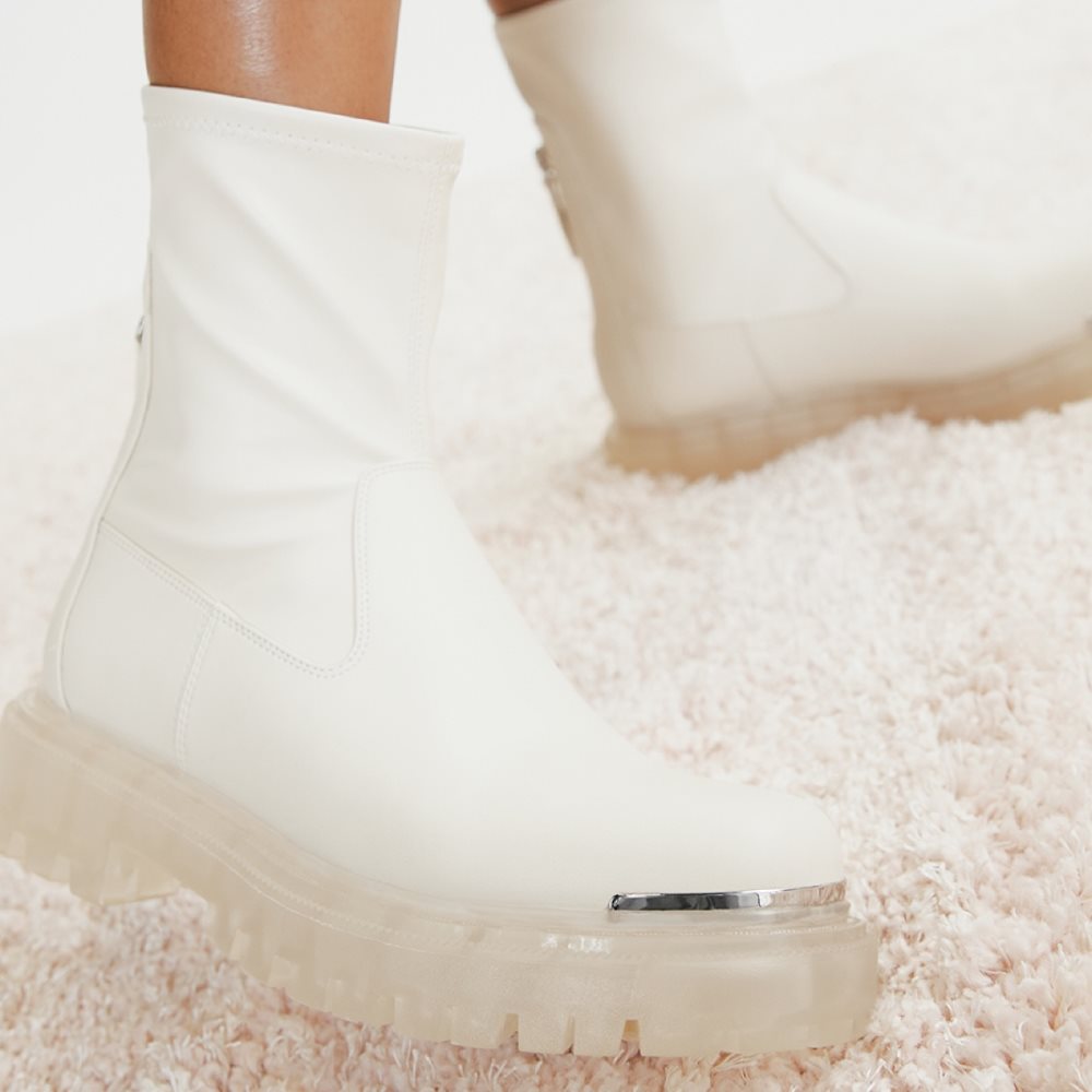 Bottines Aldo Alima - Lug Sole Blanche | BFUIYG-760