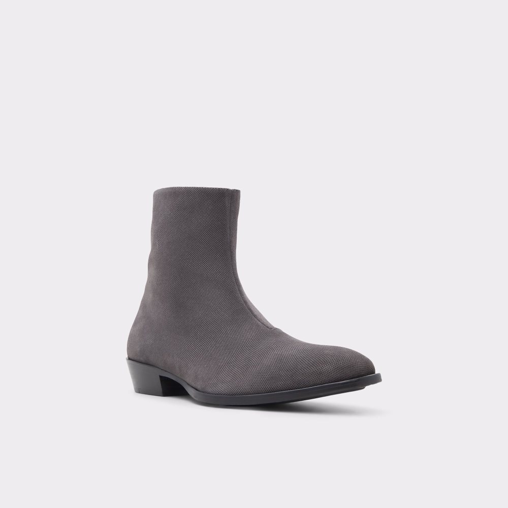 Bottines Aldo Birmingham Grise Foncé | WVTOKN-462