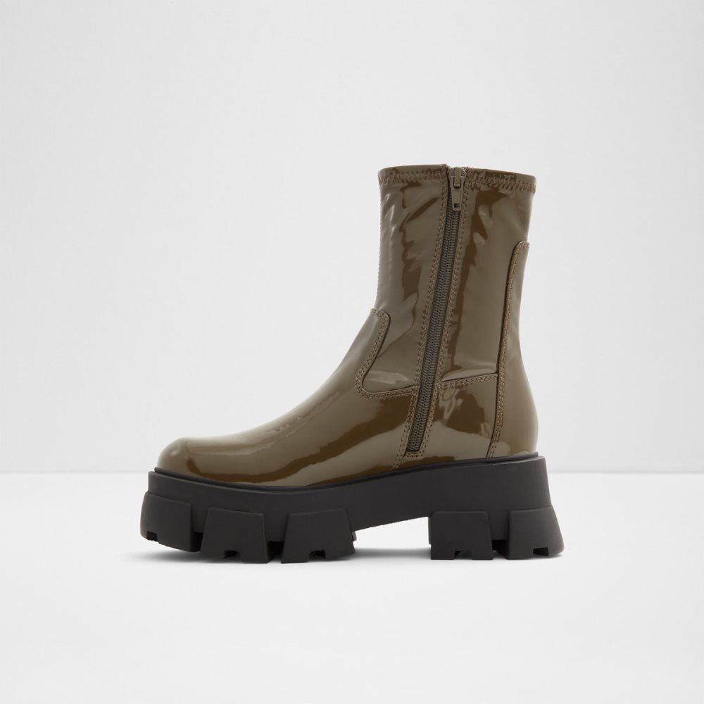 Bottines Aldo Grandsole - Lug Sole Kaki | PZLDIW-549