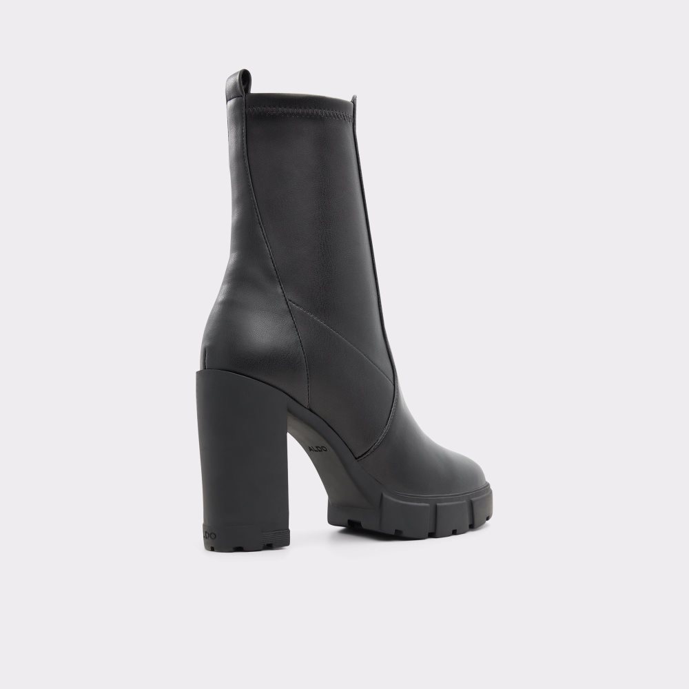 Bottines Aldo Ilanna - Lug Sole Noir | JLZWPH-546