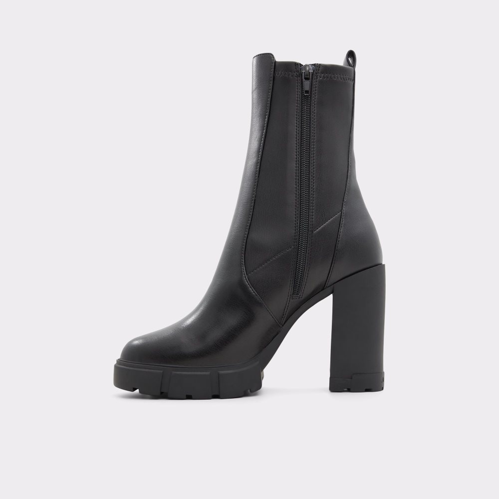 Bottines Aldo Ilanna - Lug Sole Noir | JLZWPH-546