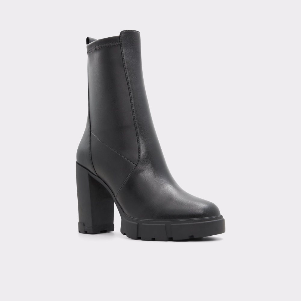 Bottines Aldo Ilanna - Lug Sole Noir | JLZWPH-546