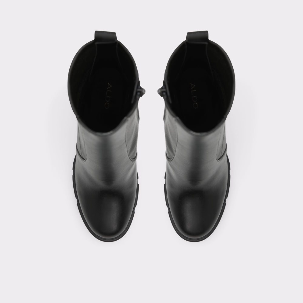 Bottines Aldo Ilanna - Lug Sole Noir | JLZWPH-546