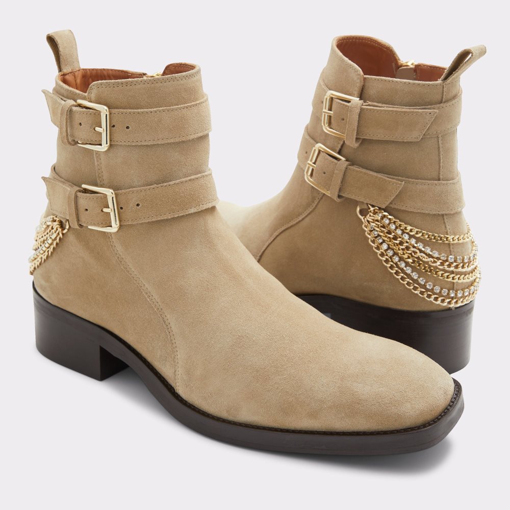 Bottines Aldo Kairi Beige Foncé | JBYPWT-657