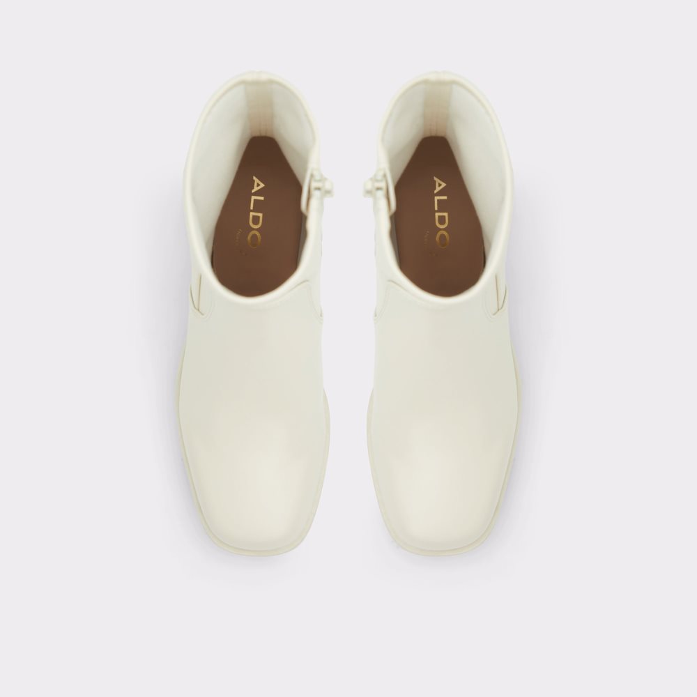 Bottines Aldo Upstep Blanche | PCXBHJ-426